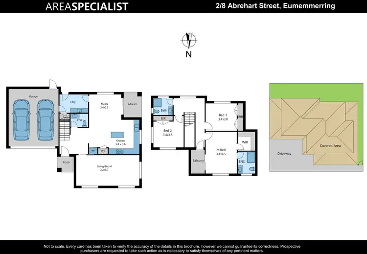 Floorplan of Homely unit listing, 2/8 Abrehart Street, Eumemmerring VIC 3177