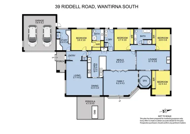 Floorplan of Homely house listing, 39 Riddell Road, Wantirna South VIC 3152