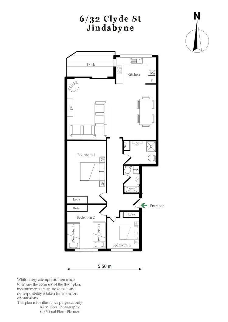 Floorplan of Homely apartment listing, 6/32 Clyde Street, Jindabyne NSW 2627