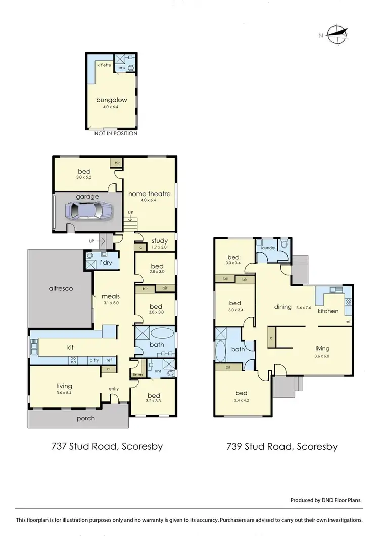 Floorplan of Homely house listing, 737-739 Stud Road, Scoresby VIC 3179