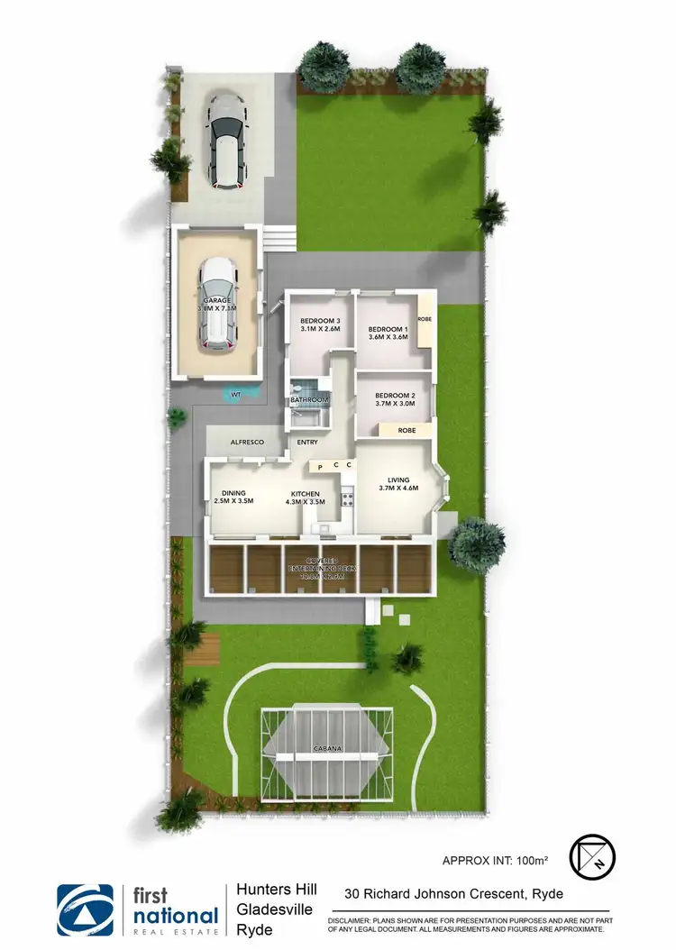 Floorplan of Homely house listing, 30 Richard Johnson Crescent, Ryde NSW 2112