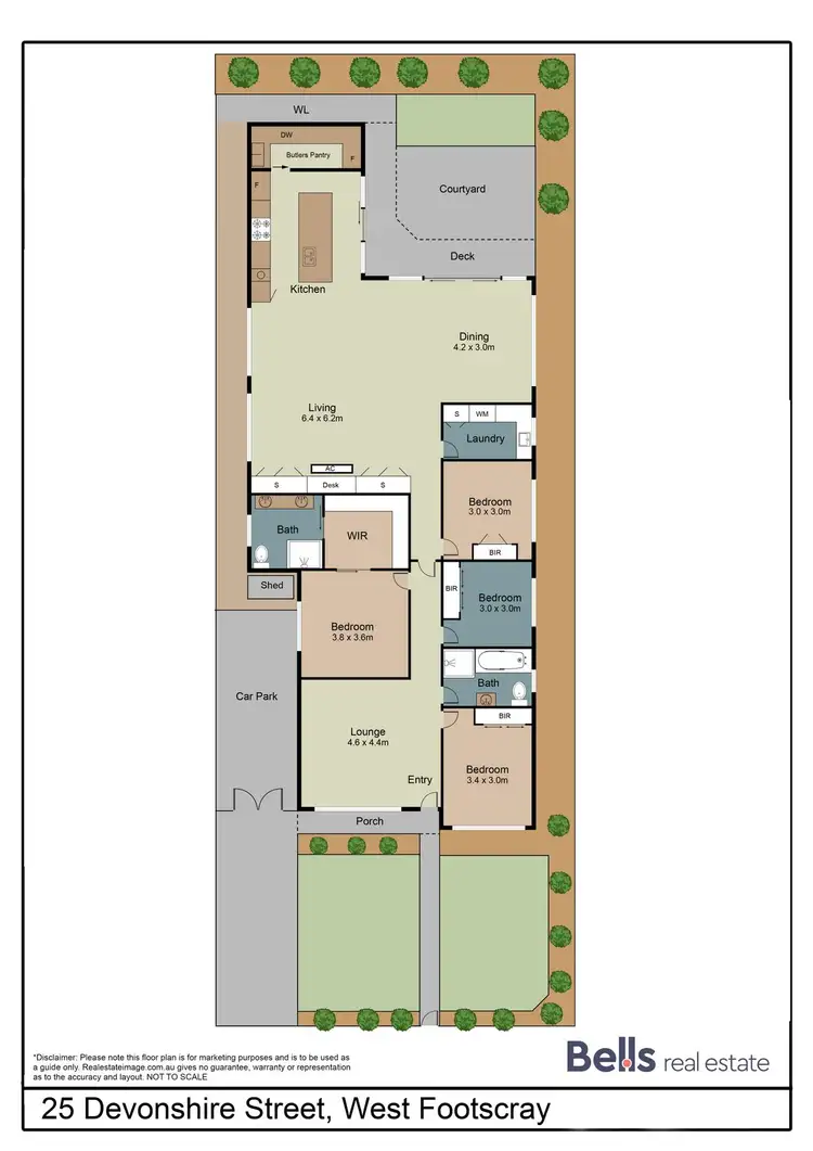 Floorplan of Homely house listing, 25 Devonshire Street, West Footscray VIC 3012