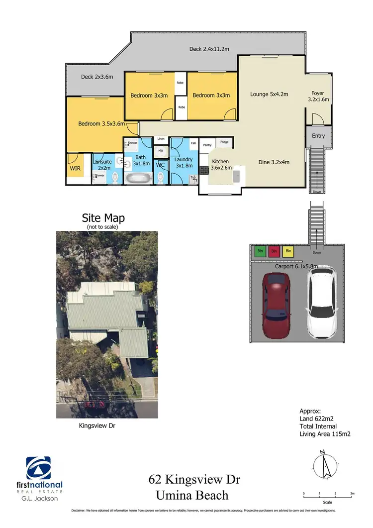 Floorplan of Homely house listing, 62 Kingsview Drive, Umina Beach NSW 2257