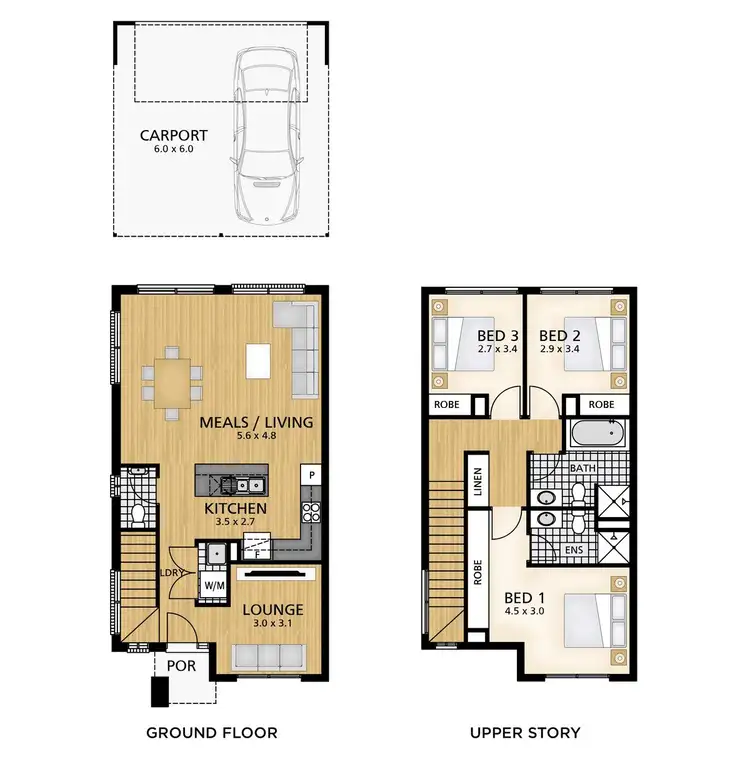 Floorplan of Homely house listing, 19 Cotter Lane, Evanston South SA 5116