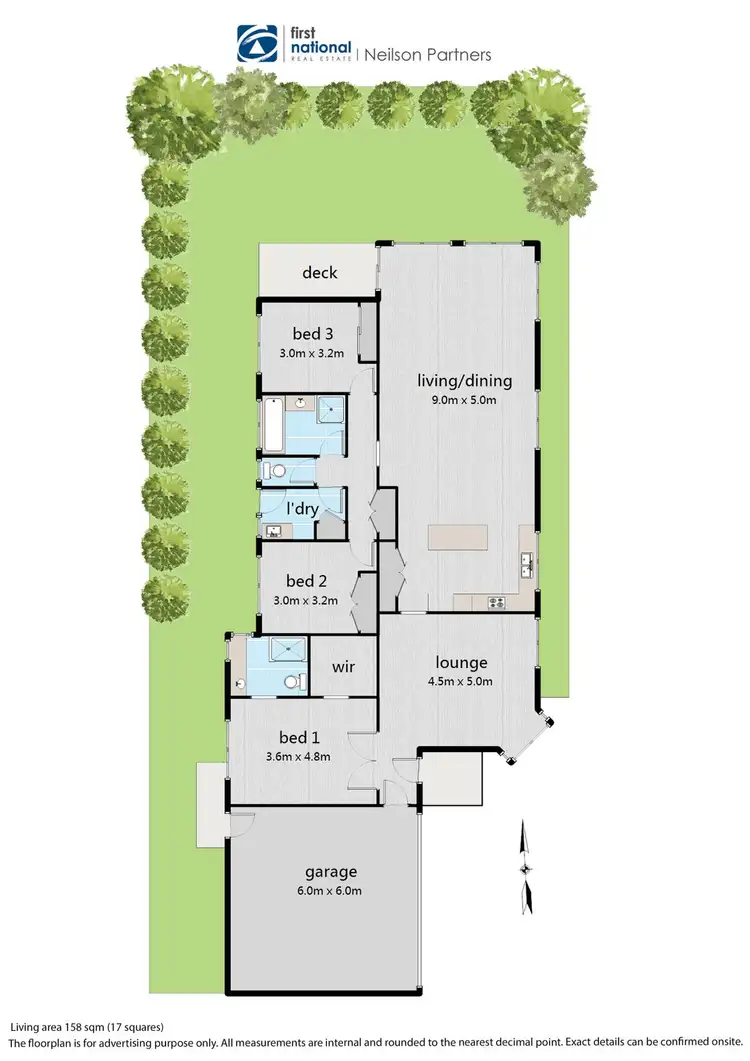 Floorplan of Homely townhouse listing, 5 Cooper Rise, Bunyip VIC 3815