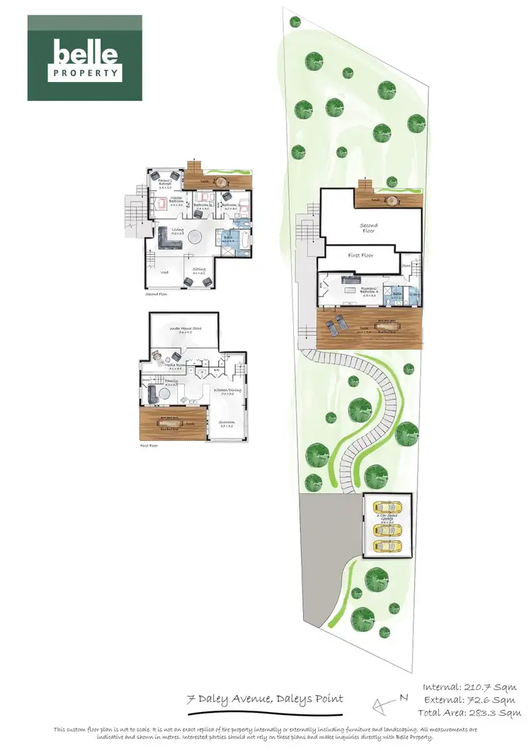 Floorplan of Homely house listing, 7 Daley Avenue, Daleys Point NSW 2257