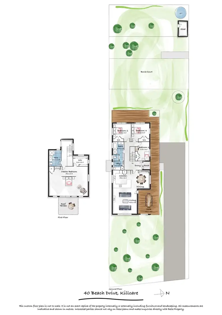 Floorplan of Homely house listing, 40 Beach Drive, Killcare NSW 2257