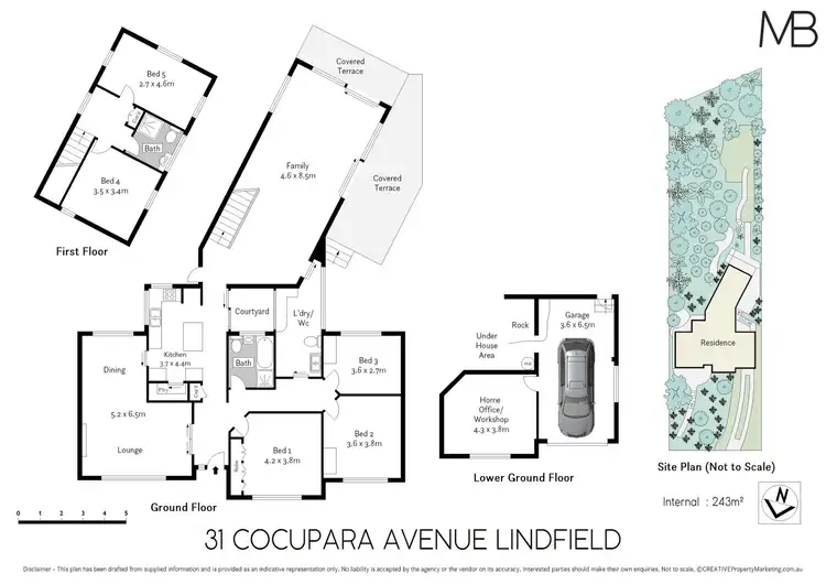 Floorplan of Homely house listing, 31 Cocupara Avenue, Lindfield NSW 2070