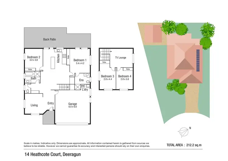 Floorplan of Homely house listing, 14 Heathcote Court, Deeragun QLD 4818