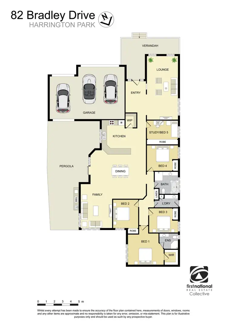 Floorplan of Homely house listing, 82 Bradley Drive, Harrington Park NSW 2567