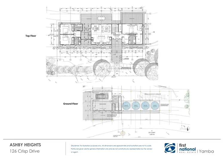 Floorplan of Homely rural property listing, 126 Crisp Drive, Ashby Heights NSW 2463
