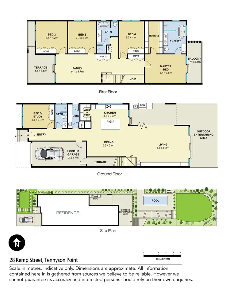 Floorplan of Homely house listing, 28 Kemp Street, Tennyson Point NSW 2111
