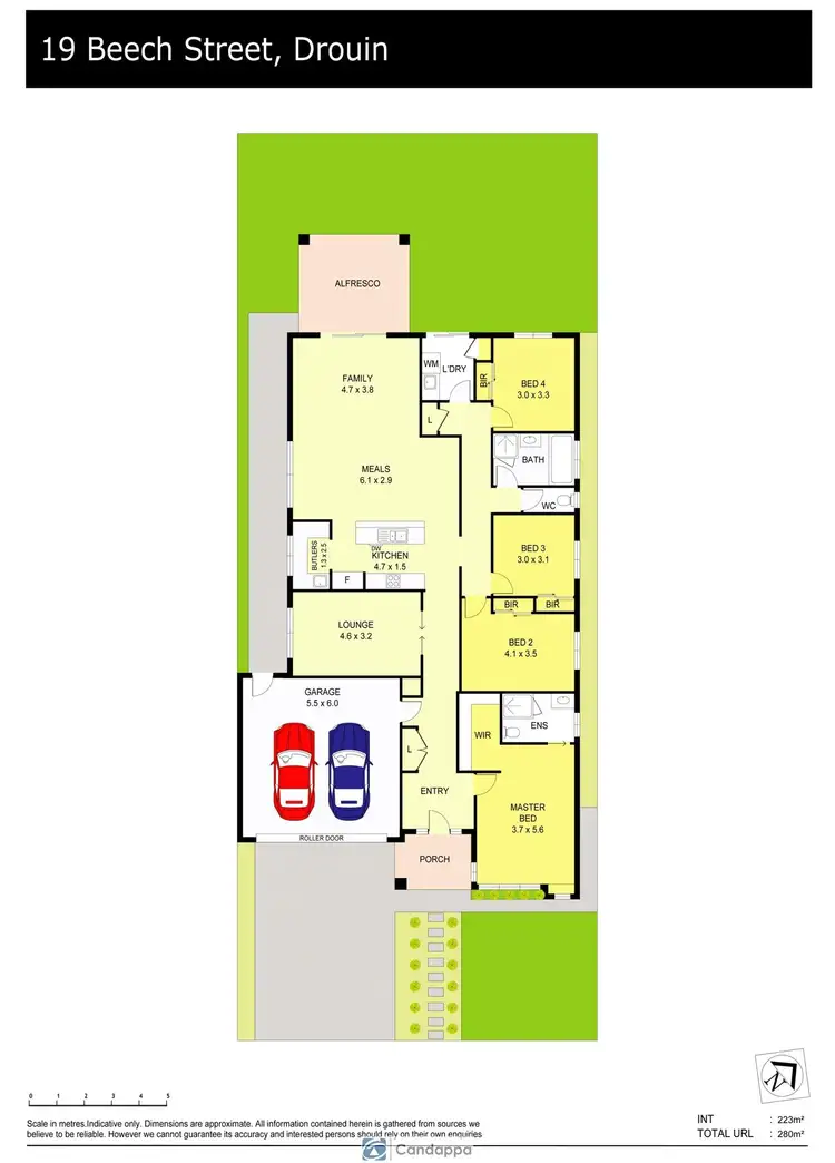 Floorplan of Homely house listing, 19 Beech Street, Drouin VIC 3818