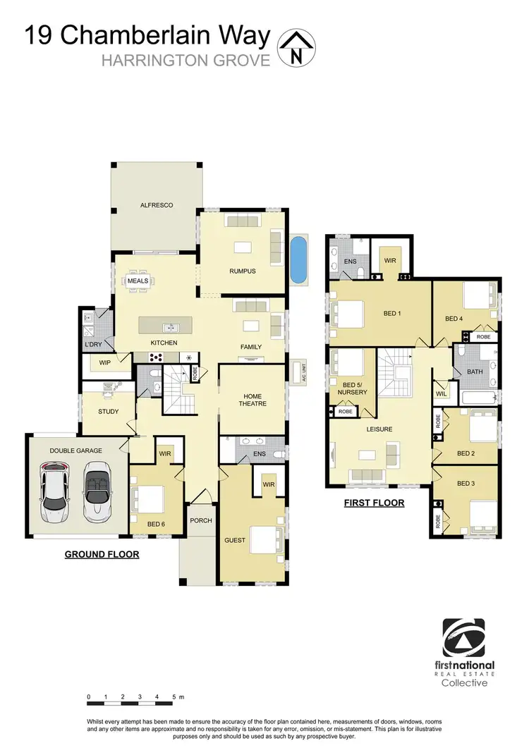 Floorplan of Homely house listing, 19 Chamberlain Way (Harrington Grove Estate), Harrington Park NSW 2567