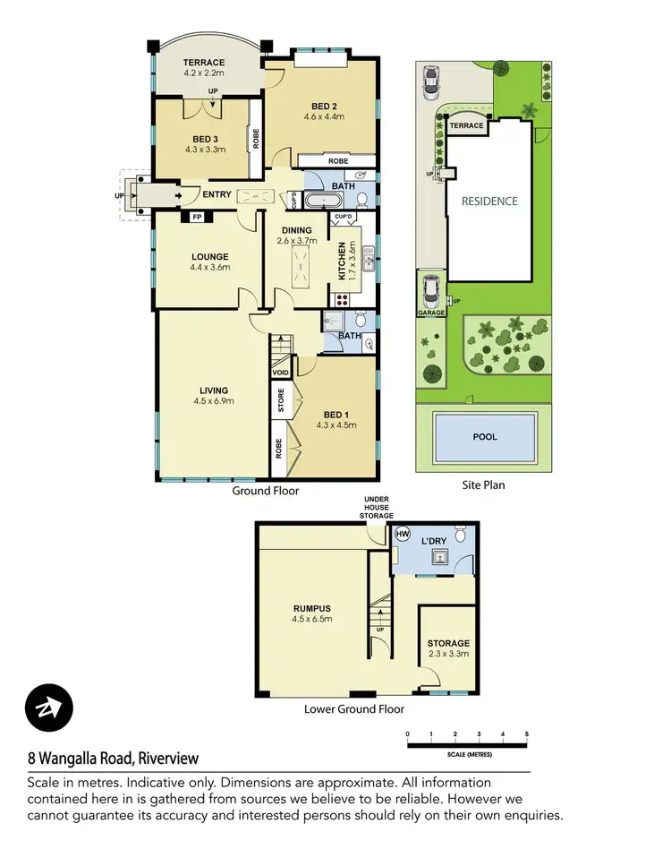 Floorplan of Homely house listing, 8 Wangalla Road, Riverview NSW 2066