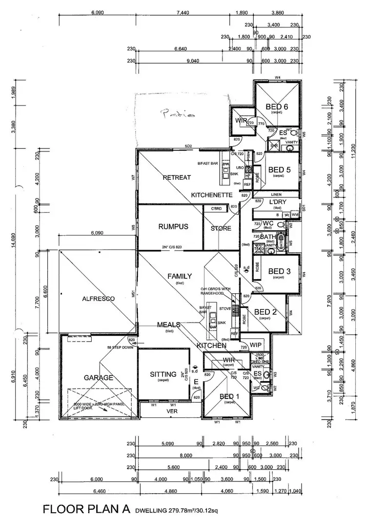 Floorplan of Homely house listing, 4 Habitat Court, Irymple VIC 3498