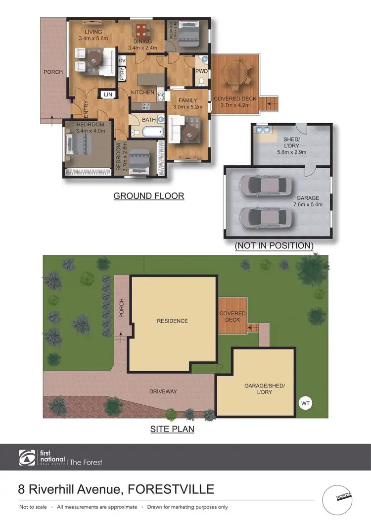 Floorplan of Homely house listing, 8 Riverhill Avenue, Forestville NSW 2087