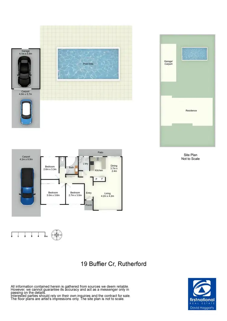 Floorplan of Homely house listing, 19 Buffier Crescent, Rutherford NSW 2320
