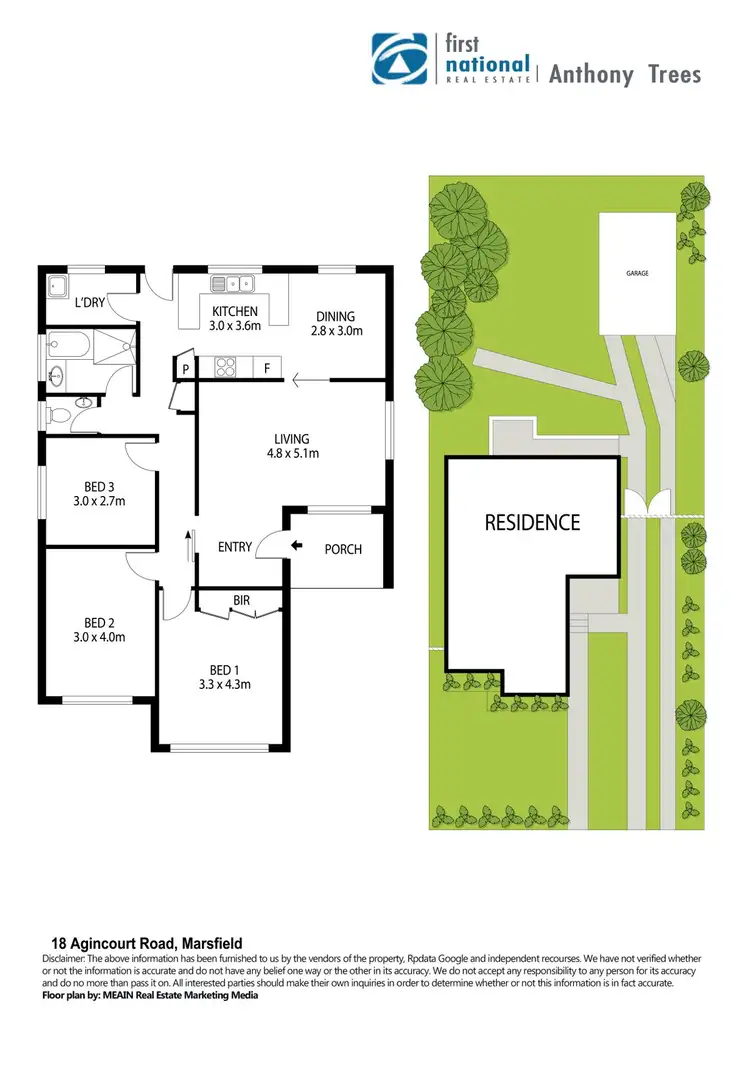Floorplan of Homely house listing, 18 Agincourt Road, Marsfield NSW 2122