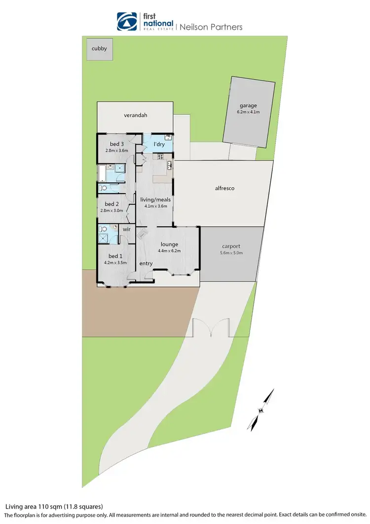 Floorplan of Homely house listing, 1 Amanda Court, Pakenham VIC 3810