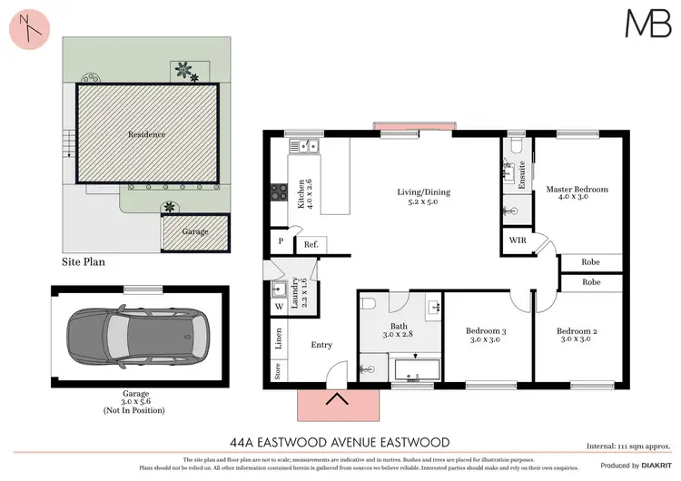 Floorplan of Homely house listing, 44A Eastwood Avenue, Eastwood NSW 2122