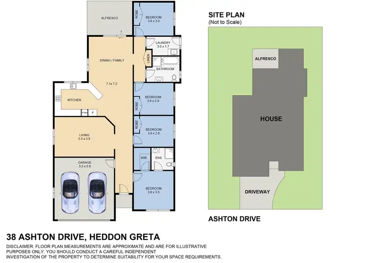 Floorplan of Homely house listing, 38 Ashton Drive, Heddon Greta NSW 2321