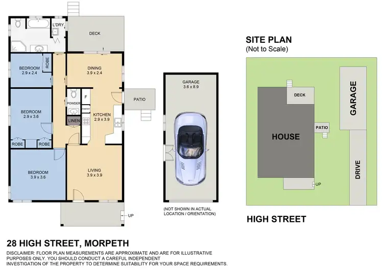 Floorplan of Homely house listing, 28 High Street, Morpeth NSW 2321