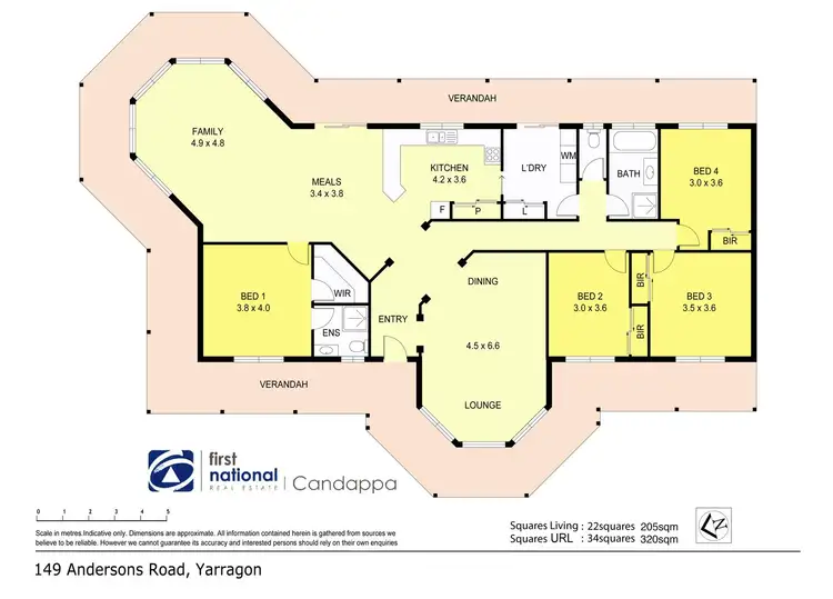 Floorplan of Homely rural property listing, 149 Andersons Road, Yarragon VIC 3823
