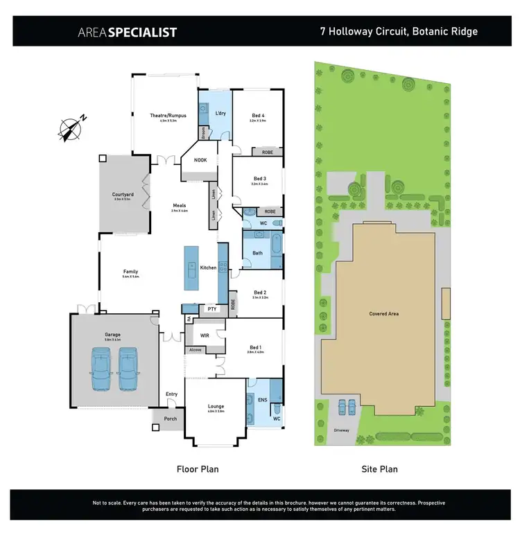 Floorplan of Homely house listing, 7 Holloway Circuit, Botanic Ridge VIC 3977