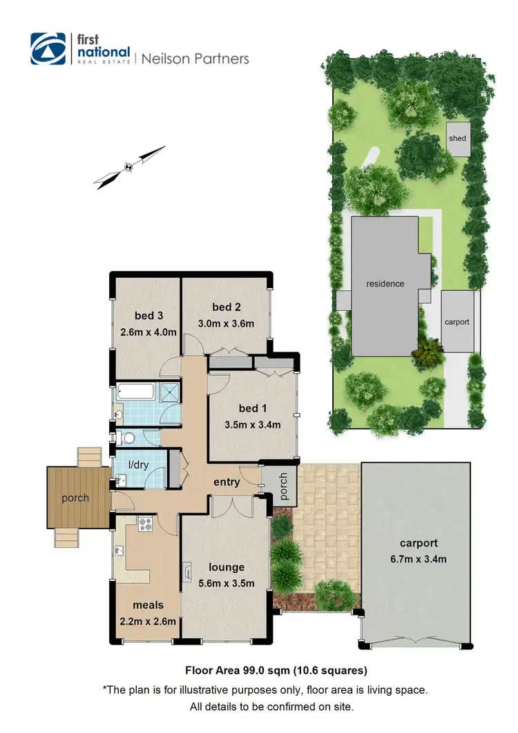 Floorplan of Homely house listing, 8 Hermitage Rise, Narre Warren VIC 3805
