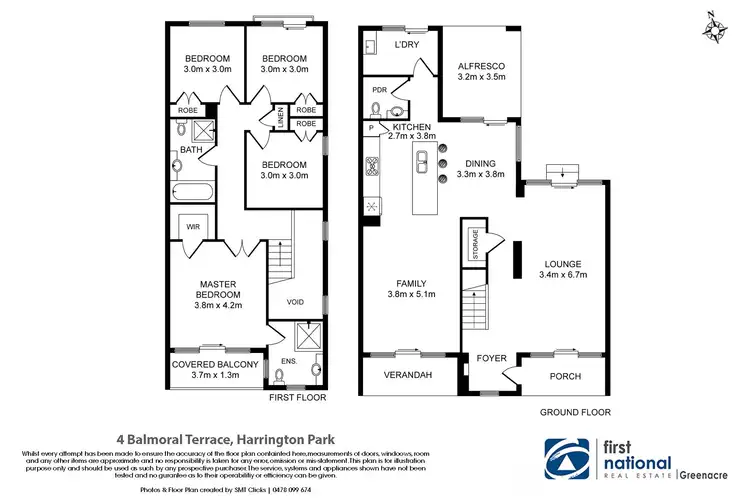 Floorplan of Homely house listing, 4 Balmoral Terrace, Harrington Park NSW 2567