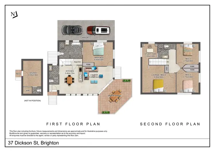 Floorplan of Homely house listing, 37 Dickson Street, Brighton QLD 4017