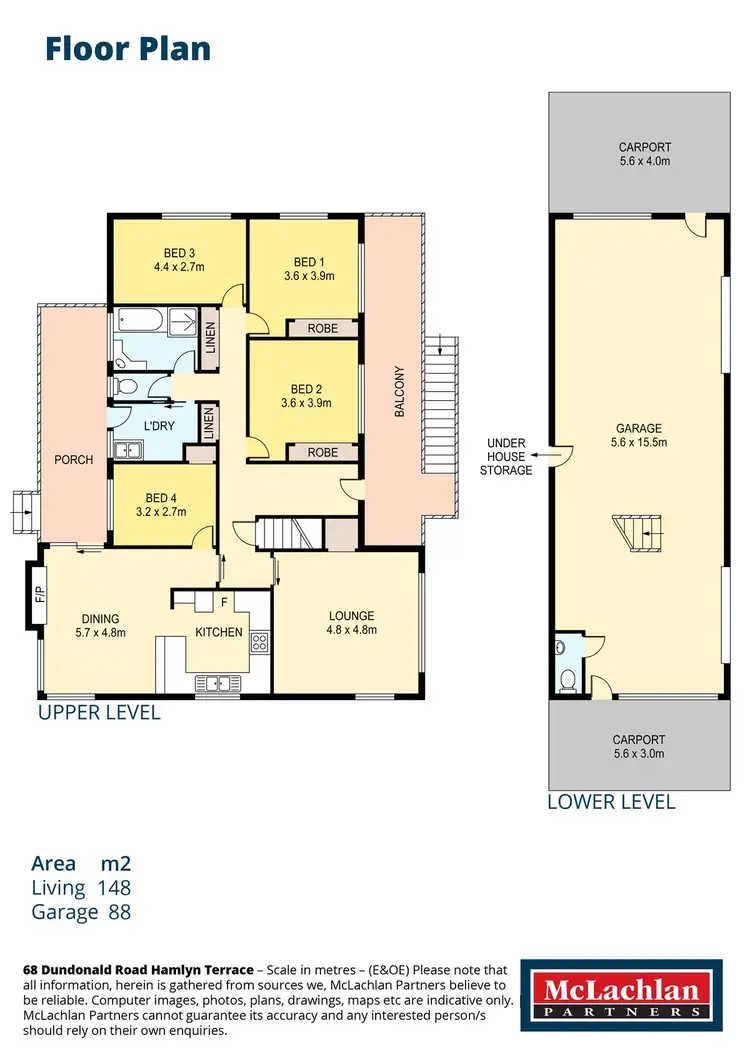 Floorplan of Homely house listing, 68 Dundonald Road, Hamlyn Terrace NSW 2259