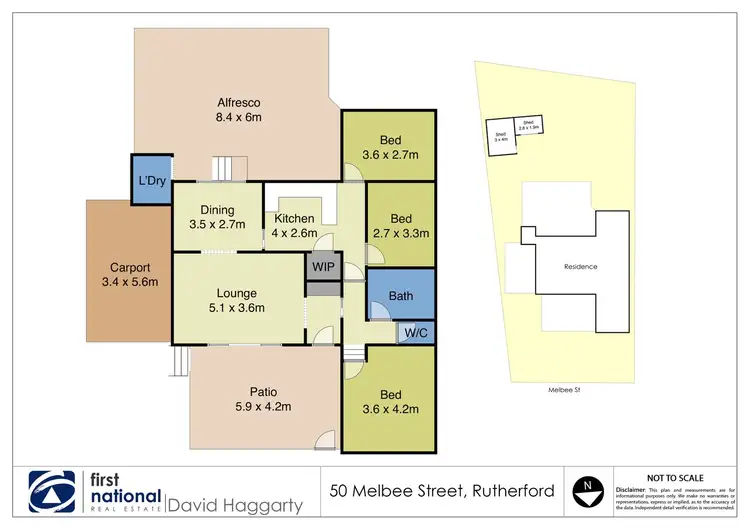 Floorplan of Homely house listing, 50 Melbee Street, Rutherford NSW 2320