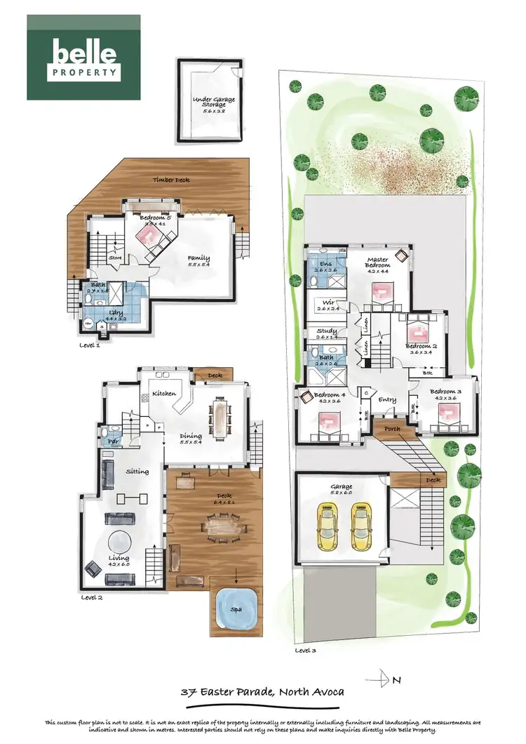 Floorplan of Homely house listing, 37 Easter Parade, North Avoca NSW 2260