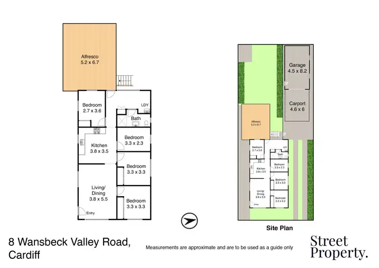 Floorplan of Homely house listing, 8 Wansbeck Valley Road, Cardiff NSW 2285