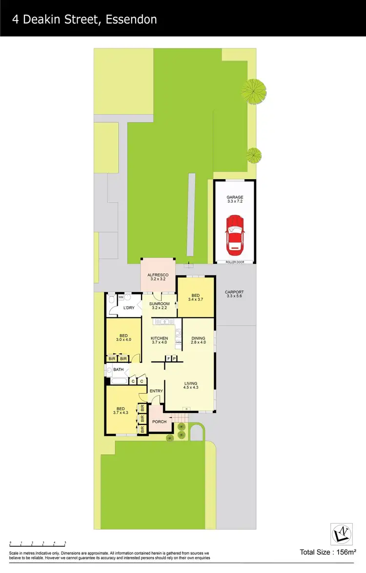 Floorplan of Homely house listing, 4 Deakin Street, Essendon VIC 3040