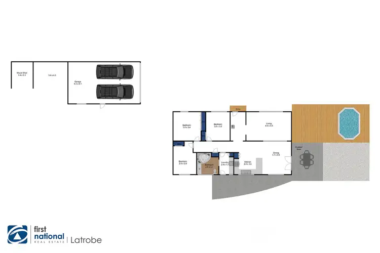 Floorplan of Homely house listing, 12 Traralgon-Maffra Road, Glengarry VIC 3854
