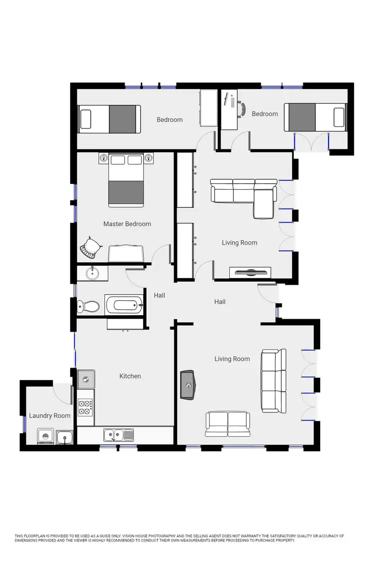 Floorplan of Homely house listing, 110 Fitzroy Avenue, Red Cliffs VIC 3496