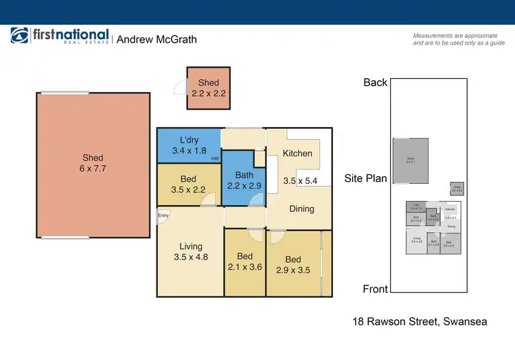 Floorplan of Homely house listing, 18 Rawson Street, Swansea NSW 2281