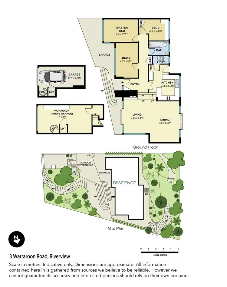 Floorplan of Homely house listing, 3 Warraroon Road, Riverview NSW 2066
