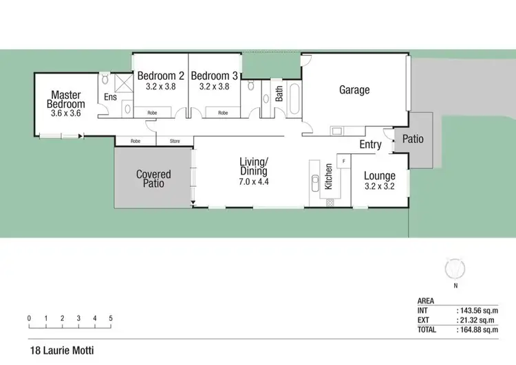 Floorplan of Homely house listing, 18 Laurie Motti Parade, Kirwan QLD 4817