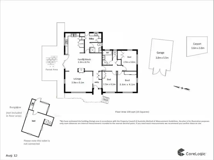 Floorplan of Homely house listing, 2 Elm Crescent, Emerald VIC 3782