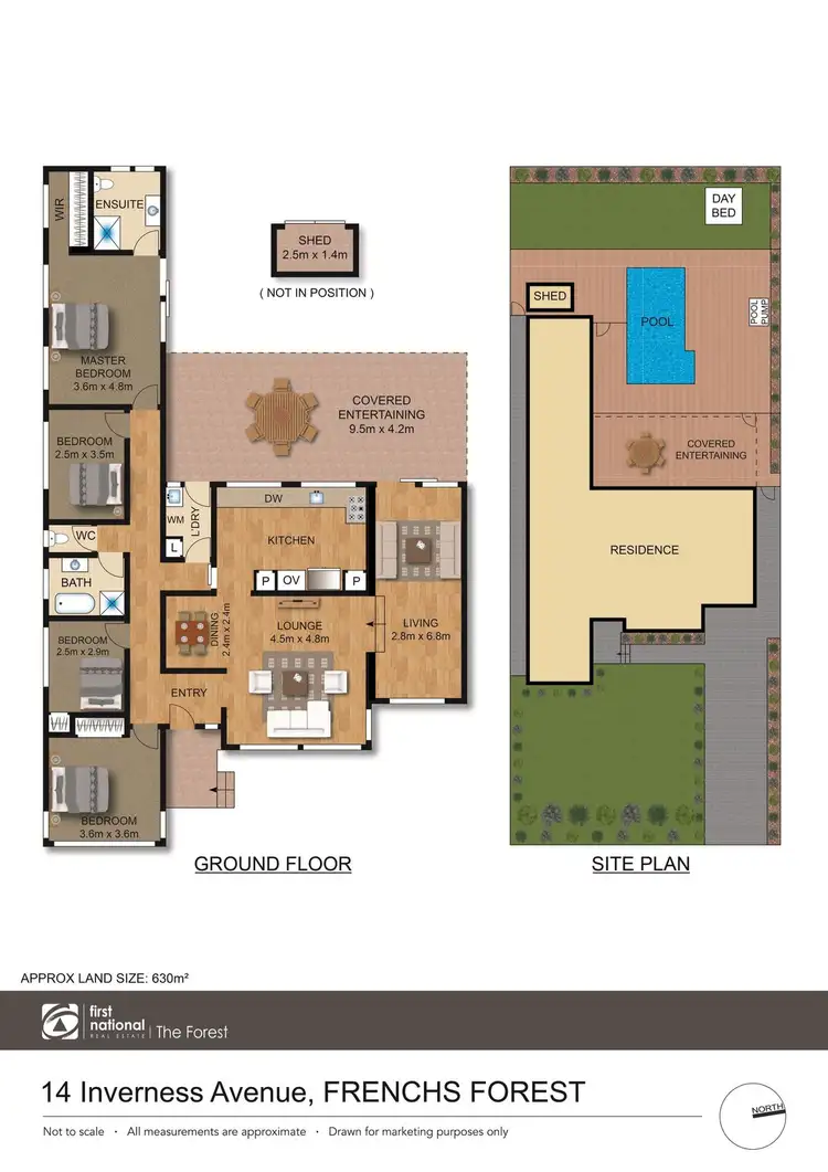 Floorplan of Homely house listing, 14 Inverness Avenue, Frenchs Forest NSW 2086