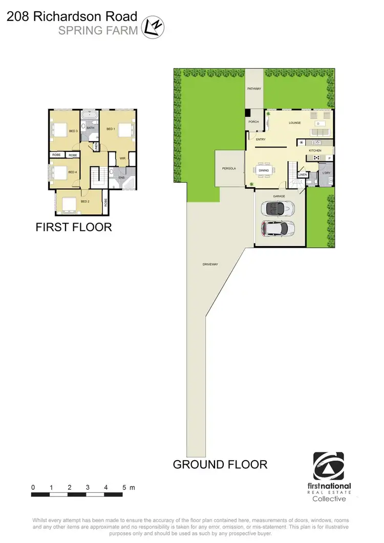 Floorplan of Homely house listing, 208 Richardson Road, Spring Farm NSW 2570
