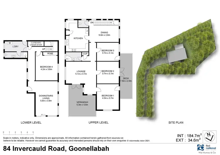 Floorplan of Homely house listing, 84 Invercauld Road, Goonellabah NSW 2480