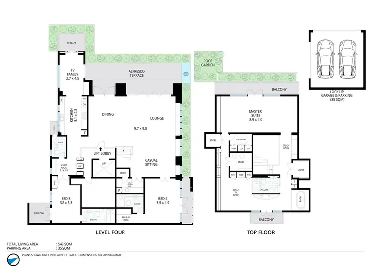 Floorplan of Homely apartment listing, 4/45 New Beach Road, Darling Point NSW 2027