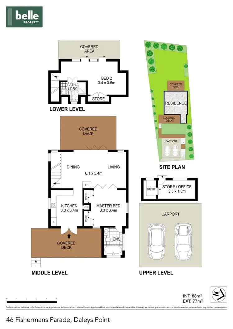 Floorplan of Homely house listing, 46 Fishermans Parade, Daleys Point NSW 2257
