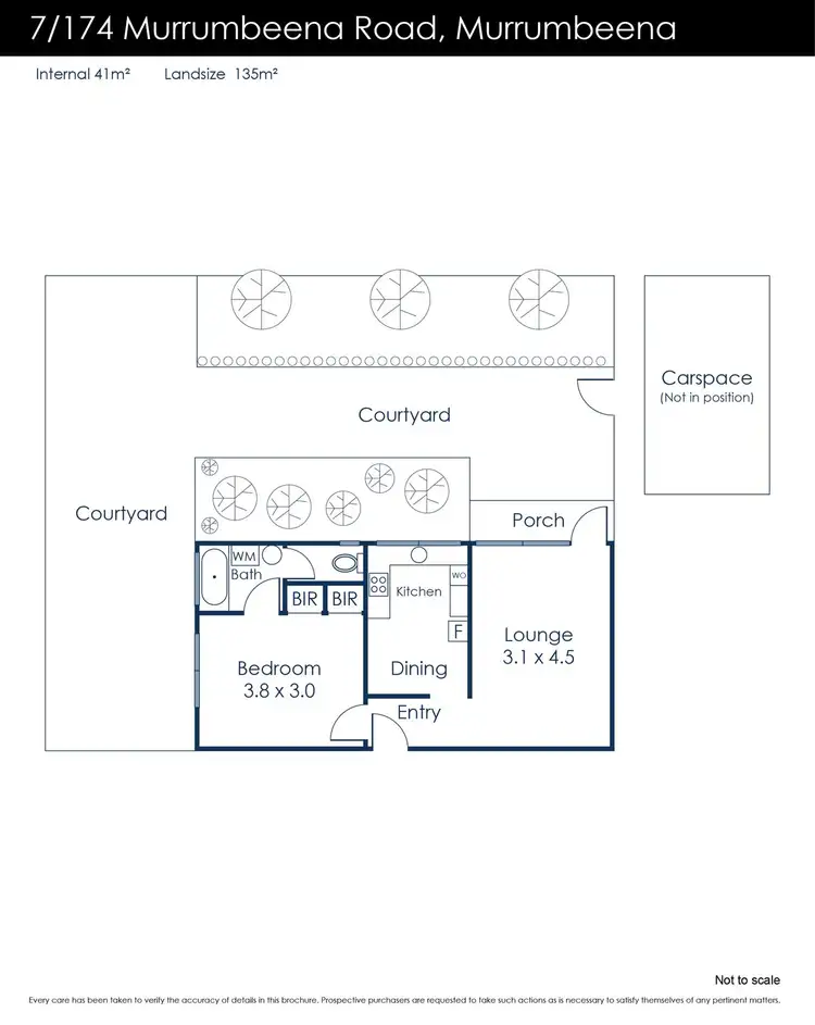 Floorplan of Homely apartment listing, 7/174 Murrumbeena Road, Murrumbeena VIC 3163
