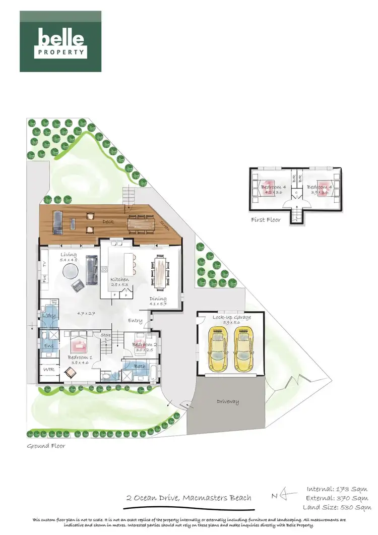 Floorplan of Homely house listing, 2 Ocean Drive, Macmasters Beach NSW 2251